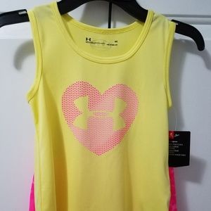 NWT Girls Under Armour outfit. Size 6x